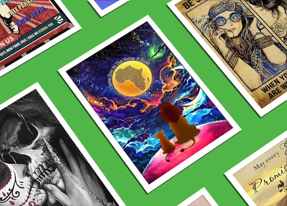 Custom print-on-demand catalog