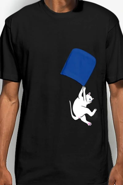 Flip Pocket T-Shirt — print-on-demand product photo