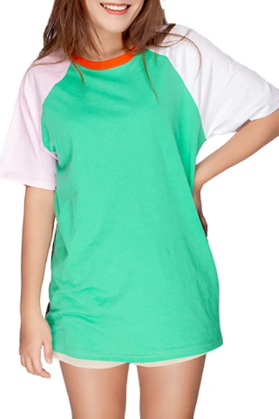 Short Sleeve Raglan — print-on-demand product photo