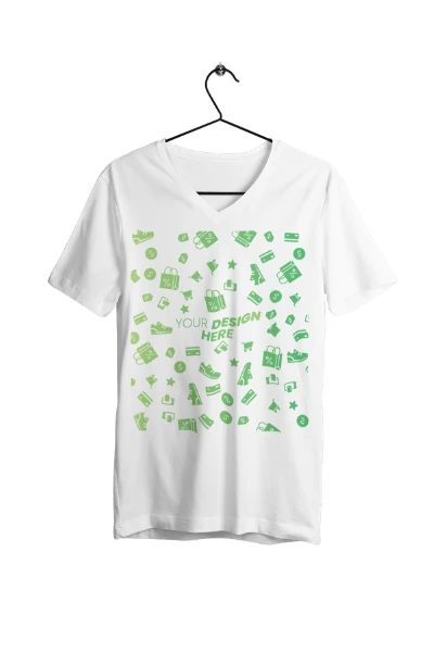 Unisex V-neck T-Shirt 2D — print-on-demand product photo