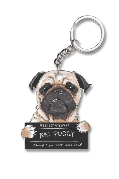 Acrylic Keychain (1-sided custom) — print-on-demand product photo